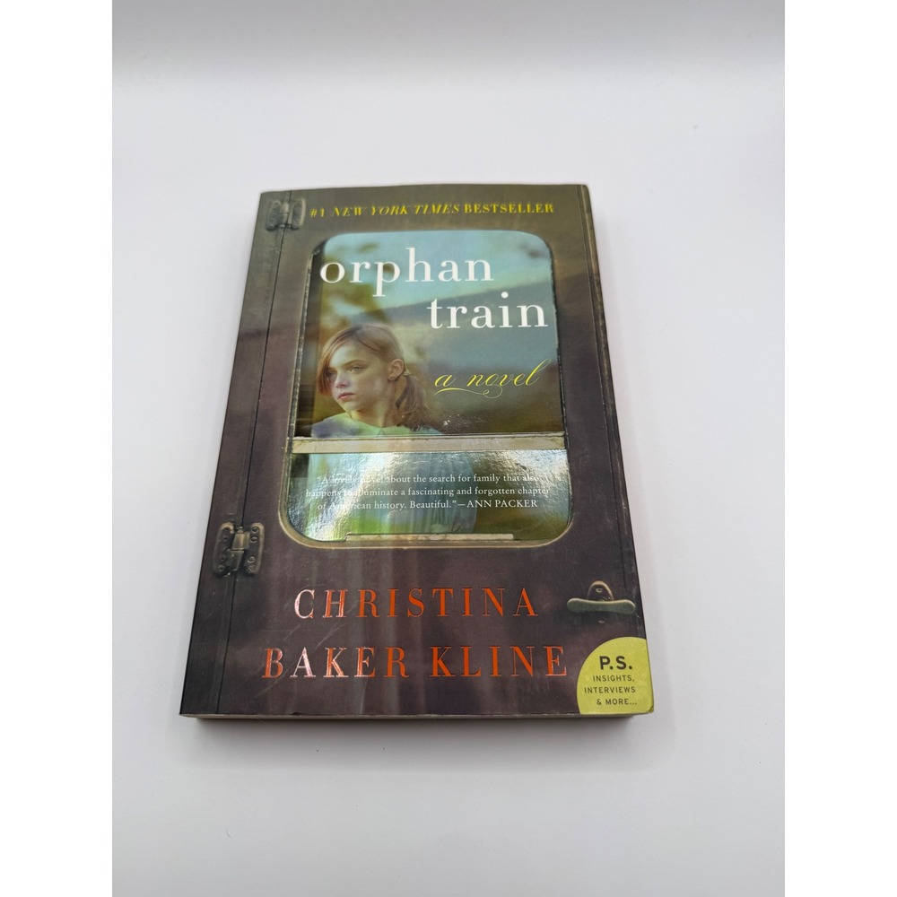 Orphan Train by Christina Baker Kline Paperback Historical Fiction Novel P.S. Ed